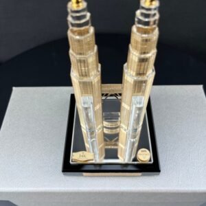 Alternative view of Petronas Twin Towers Model – Collectible Tourist Souvenirs - Premium Business Gifts