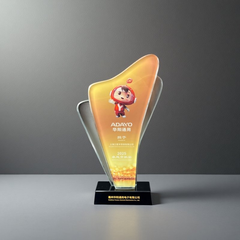 Crystal Trophy/Award - Employee Gifts - Cooperate Annual Meeting Souvenirs - Image 5