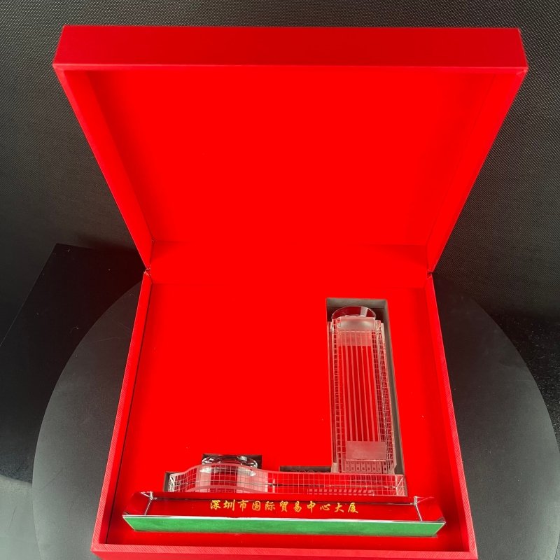 3D Laser Engraved Crystal Office Building Model – Manufacturer Direct (Low Price for Bulk) - Image 7
