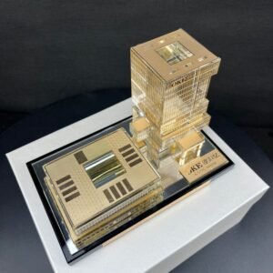 Alternative view of Premium Cooperate Gifts - Office Building Model - Collectible Corporate Executive Mementos