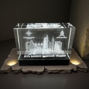 Custom 3D Laser Engraved Crystal – Industrial Corporate Gifts & Brand Awards | Source Factory