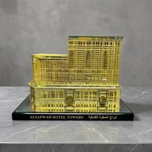 Premium corporate gifts | OEM Crystal Gifts Manufacturer | Al Safwah Hotel Towers Model