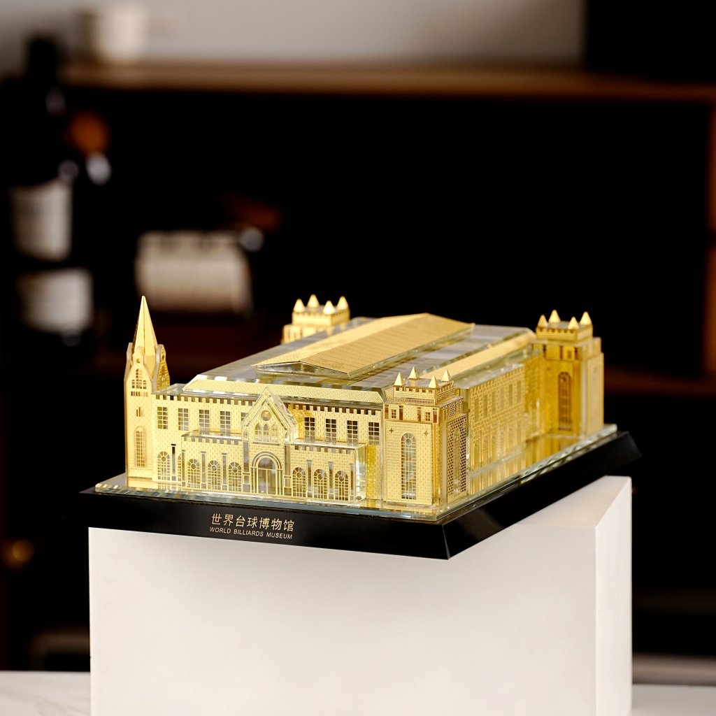 World Billiards Museum Model | Premium corporate gifts | OEM Crystal Gifts Manufacturer | Custom IPO Gifts