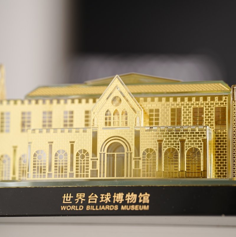 World Billiards Museum Model | Premium corporate gifts | OEM Crystal Gifts Manufacturer | Custom IPO Gifts - Image 4