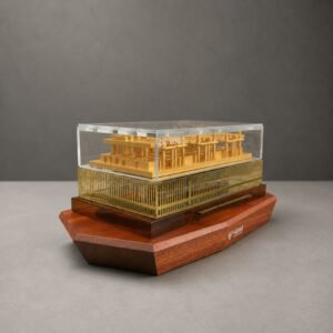 Alternative view of Premium Custom Cloud Server Model | Executive Corporate Gift | High-End Architectural & Technology Souvenir Manufacturer