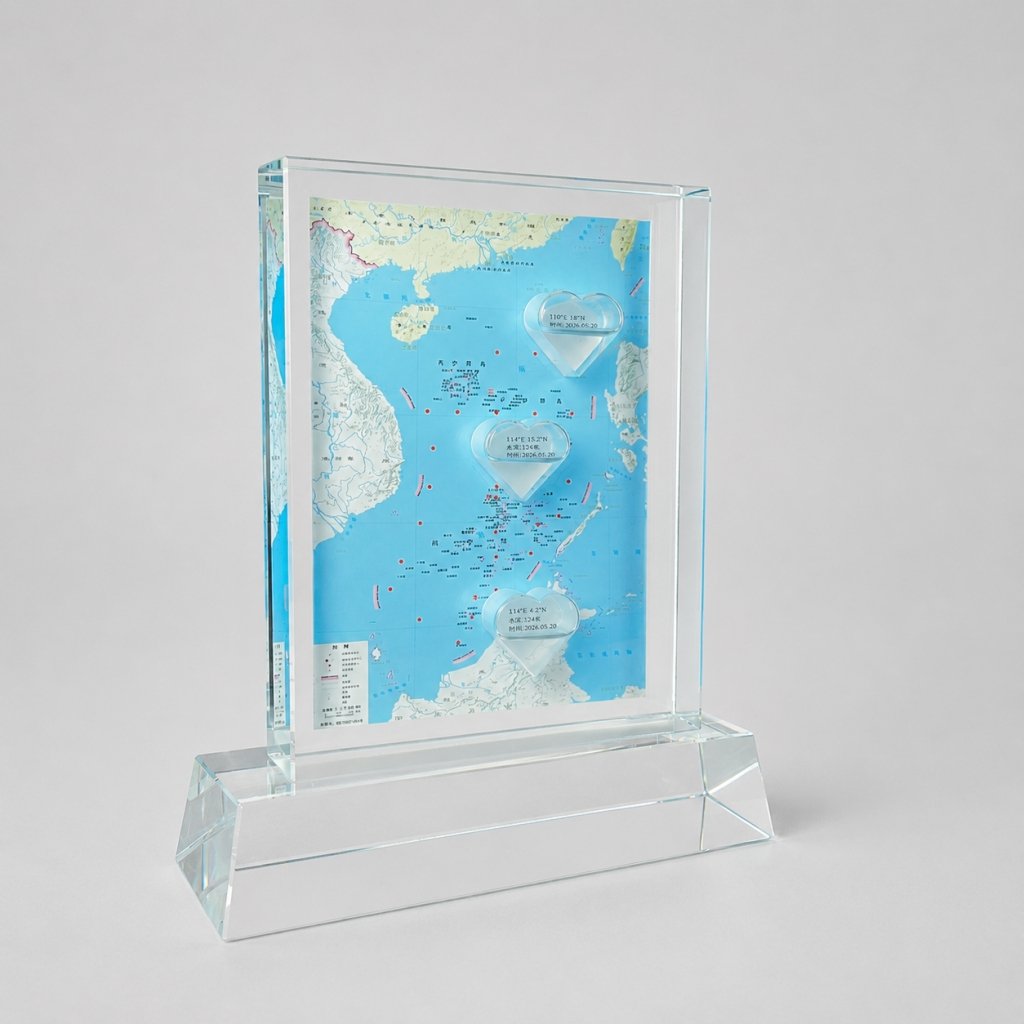 Custom K9 Crystal Picture Frame Trophy | Luxury Corporate Gift, Employee Recognition Award & Business Anniversary Souvenir - Image 4