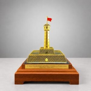 Custom Vietnam Lighthouse Crystal Award | Premium Corporate Anniversary Commemorative Gift for Government & Enterprise Partners