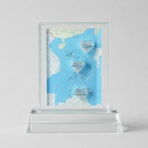 Custom K9 Crystal Picture Frame Trophy | Luxury Corporate Gift, Employee Recognition Award & Business Anniversary Souvenir