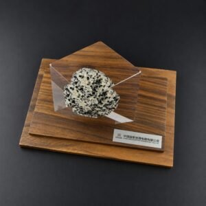 Alternative view of Custom Corporate Gift with Encapsulated Ore Specimen | Anniversary Recognition Gift for Mining & Energy Companies