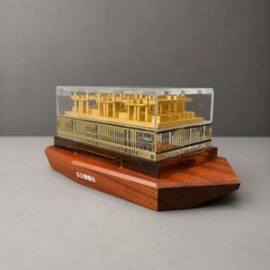 Premium Custom Cloud Server Model | Executive Corporate Gift | High-End Architectural & Technology Souvenir Manufacturer
