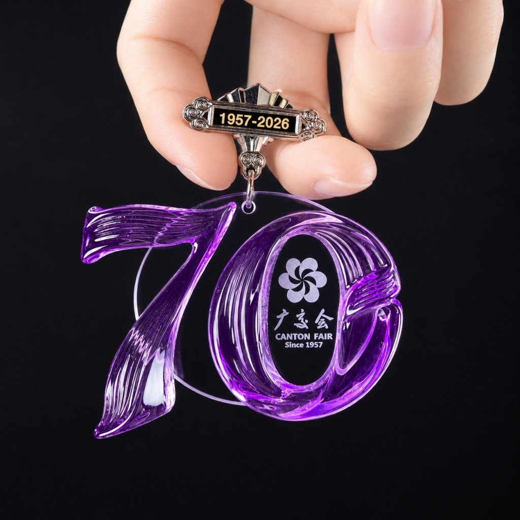 Custom Crystal Corporate Souvenir | Premium Crystal Anniversary Gift for Canton Fair | OEM Crystal Corporate Gift Manufacturer - Image 2