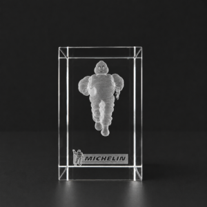 Custom Corporate Gift 3D Laser Engraved K9 Crystal Block | Corporate Anniversary Employee Recognition Award | Custom Trophy and Award Manufacturer China