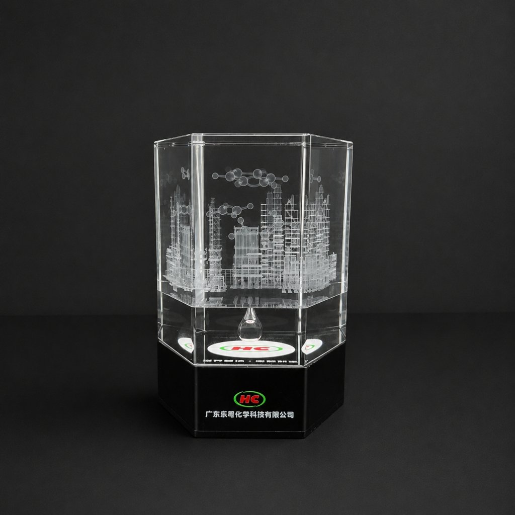 Custom 3D Laser Engraved Crystal Corporate Gift | Personalized K9 Crystal Equipment Model Souvenir | OEM Custom Corporate Gift & Trophy Manufacturer China