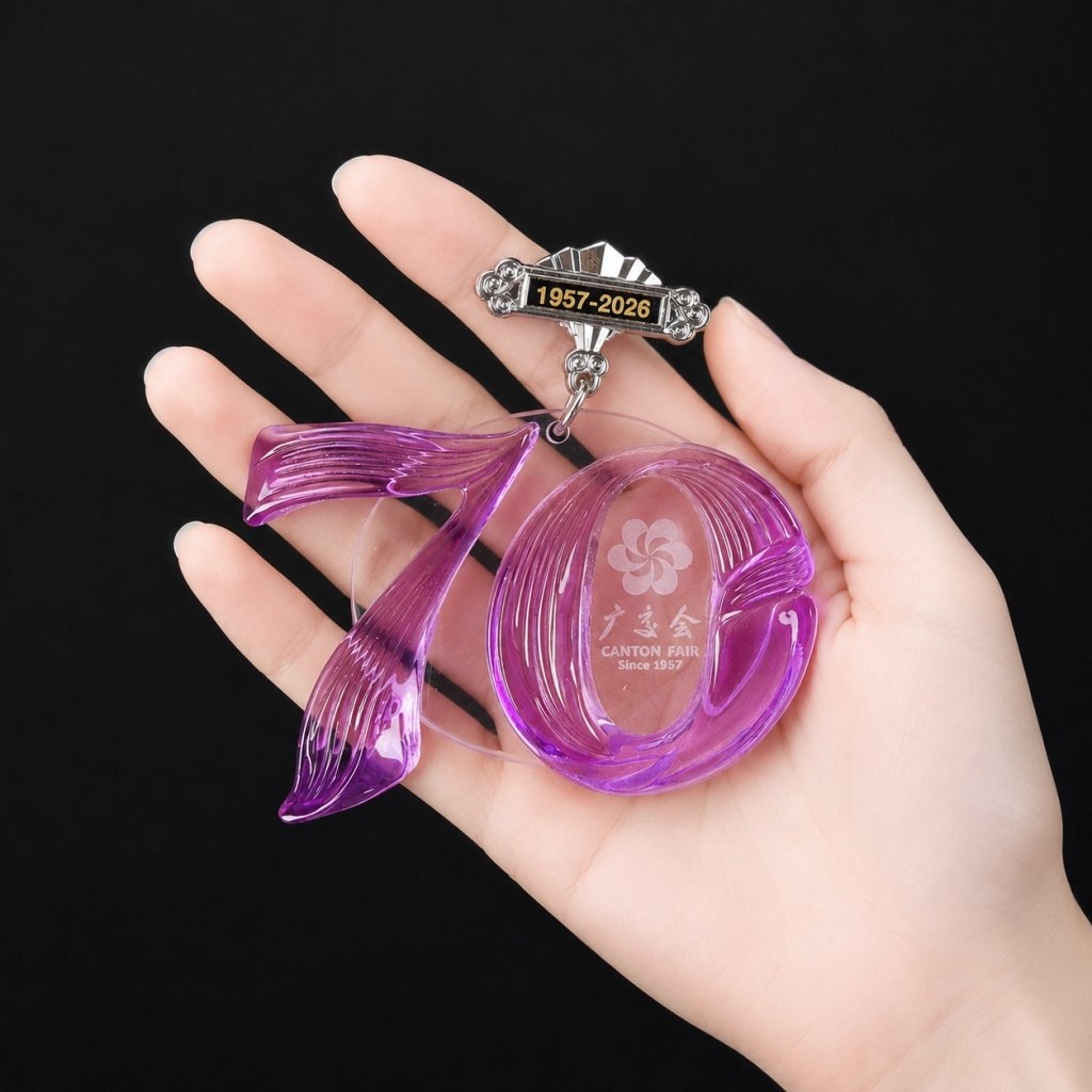 Custom Crystal Corporate Souvenir | Premium Crystal Anniversary Gift for Canton Fair | OEM Crystal Corporate Gift Manufacturer - Image 3