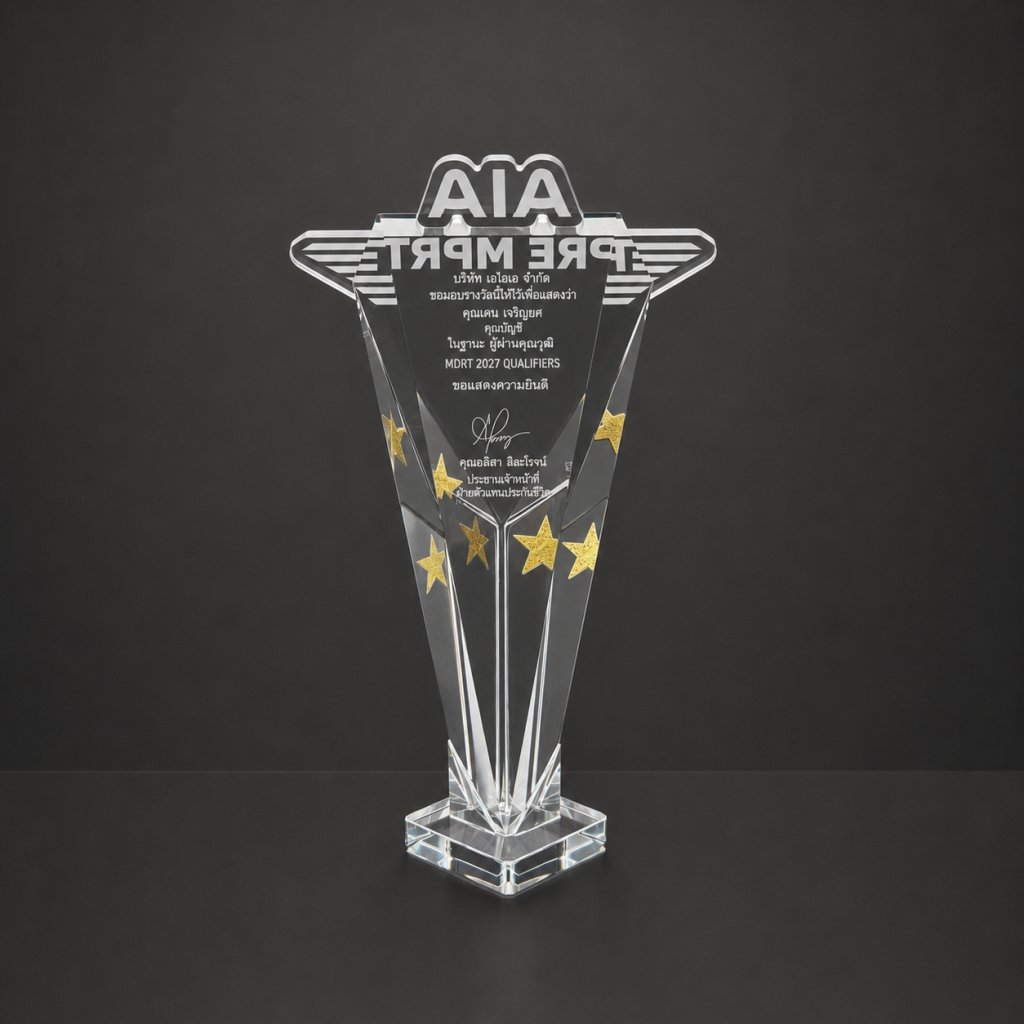 Custom K9 Crystal Award Trophy for Corporate Recognition | Premium Custom Corporate Gift & Employee Achievement Award | OEM Crystal Trophy Manufacturer - Image 2